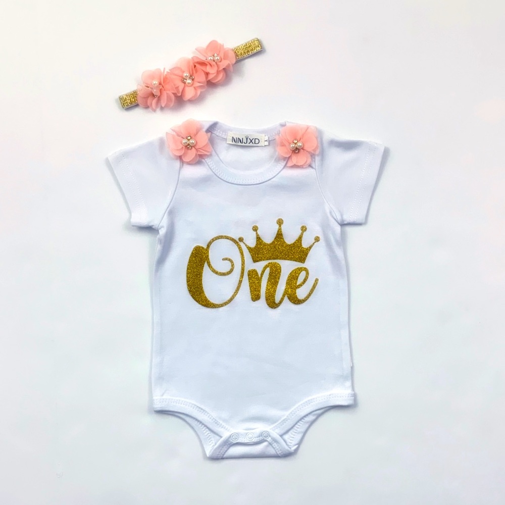 👑1st Birthday Romper👑
